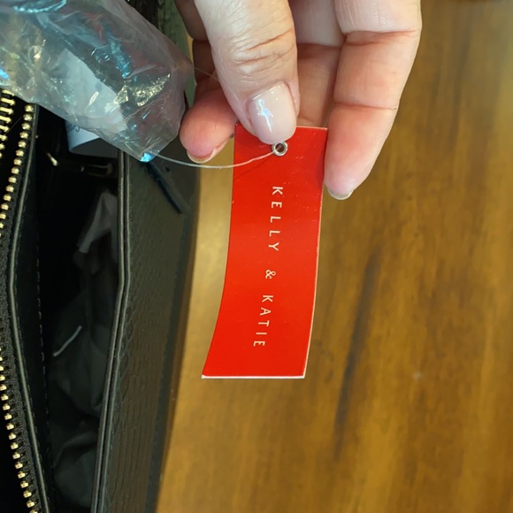 Kelly and Katie Purse with suede trim - Picture 3 of 9